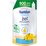 Bambino Rodzina, żel pod prysznic, hiperdelikatny, zapach mirabelki, od 3 lat, zapas, 900 ml - miniaturka zdjęcia produktu