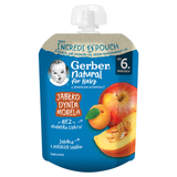 Gerber Deser w tubce, jabłko, dynia, morela, po 6 miesiącu, 80 g - miniaturka zdjęcia produktu