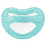 Curaprox Baby, smoczek uspokajający, silikonowy, turkusowy, rozmiar 0, 0-7 miesięcy, 1 sztuka - miniaturka zdjęcia produktu