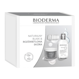 Zestaw Bioderma Pigmentbio, woda micelarna, 250 ml + krem na noc, 50 ml + koncentrat z witaminą C, 5 ml - zdjęcie produktu