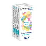 Asa Laktoferyna 100 Drops, krople, 8 ml KRÓTKA DATA - miniaturka zdjęcia produktu