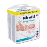 Kindii Pure & Soft, podkłady dla niemowląt, jednorazowe, 60 cm x 40 cm, 30 sztuk - miniaturka zdjęcia produktu
