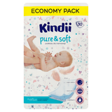 Kindii Pure & Soft, podkłady dla niemowląt, jednorazowe, 60 cm x 40 cm, 30 sztuk - miniaturka zdjęcia produktu
