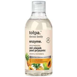 Tołpa Dermo Body Enzyme, enzymatyczny żel-olejek pod prysznic, 300 ml KRÓTKA DATA - zdjęcie produktu