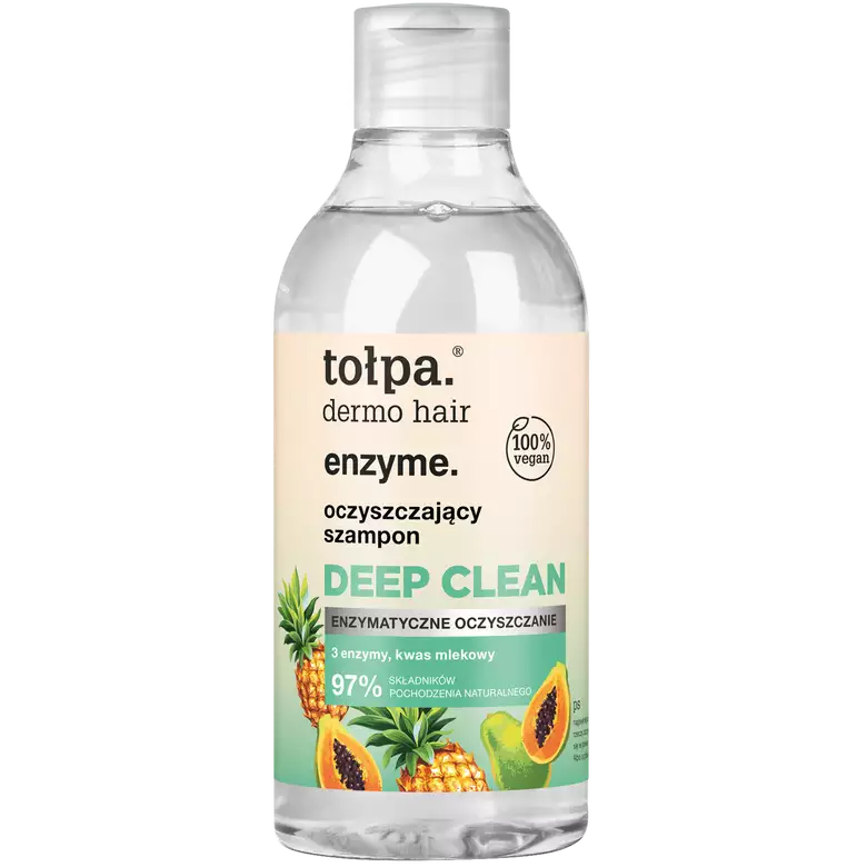 Tołpa Tołpa Dermo Hair Enzyme Deep Clean, reinigend Shampoo, 300 ml — Inhaltsstoffe und Bewertung