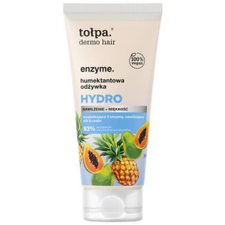 Tołpa Dermo Hair Enzyme Hydro, humektantowa odżywka do włosów, 200 ml - zdjęcie produktu