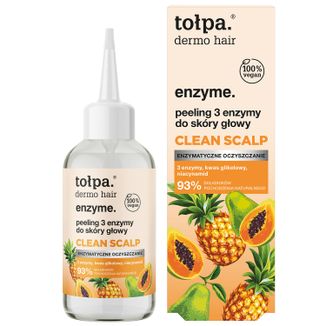Tołpa Dermo Hair Enzyme Clean Scalp, peeling 3 enzymy do skóry głowy, 100 ml USZKODZONE OPAKOWANIE - zdjęcie produktu