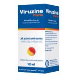 Viruzine Forte 500 mg/ 5 ml, syrop dla dorosłych i dzieci od 1 roku, smak bananowo-malinowy, 100 ml KRÓTKA DATA - miniaturka zdjęcia produktu