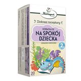 Herbapol Na Spokój Dziecka, herbatka fix ziołowo-owocowa, od 2 roku, 20 saszetek - miniaturka zdjęcia produktu