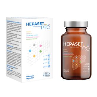 Hepaset Pro, 60 kapsułek - zdjęcie produktu