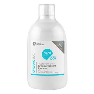 Invex Remedies Silor B+J Organic 1000, krzem z borem i jodem, 1000 ml - zdjęcie produktu