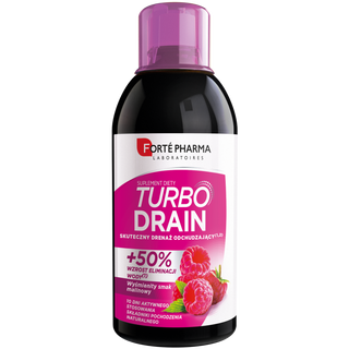 Forte Pharma TurboDrain, smak malinowy, 500 ml - zdjęcie produktu