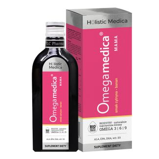 Omegamedica Mama, smak cytryna-banan, 250 ml - zdjęcie produktu