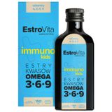 EstroVita Immuno Kids, estry kwasów Omega 3-6-9, smak cytrynowy, 150 ml - miniaturka zdjęcia produktu