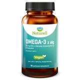 Naturell Omega-3 z Alg, 90 kapsułek wegańskich KRÓTKA DATA - miniaturka zdjęcia produktu
