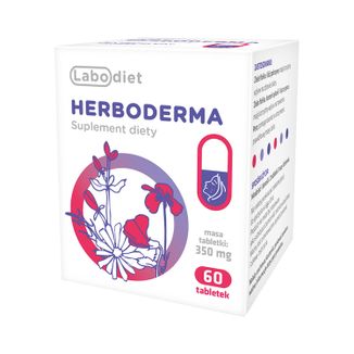 Labodiet Herboderma, 60 tabletek - zdjęcie produktu