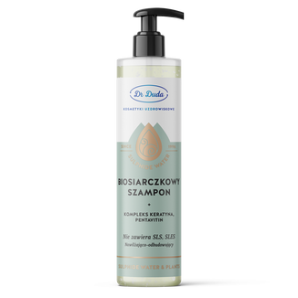 Dr Duda, biosiarczkowy szampon nawilżająco-odbudowujący, keratyna, Pantavitin, 250 g - zdjęcie produktu
