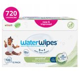 WaterWipes Soapberry Kids Bio, chusteczki nawilżane, wodne z wyciągiem z orzechów mydlanych, od urodzenia, 12 x 60 sztuk - miniaturka zdjęcia produktu