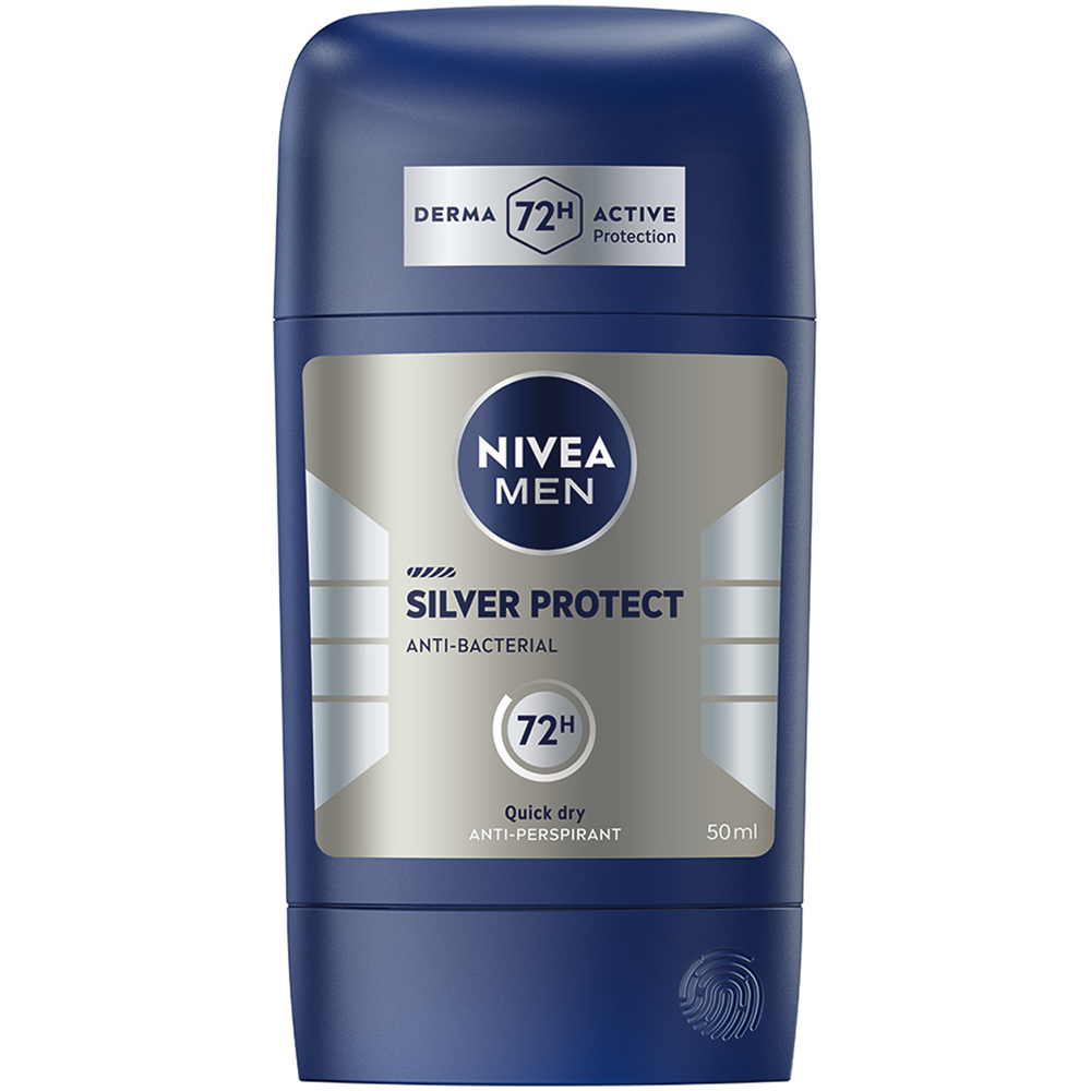 Nivea Nivea Men Silver Protect, Antitranspirant als Stift für Herren, 72h, 50 ml — Inhaltsstoffe und Bewertung