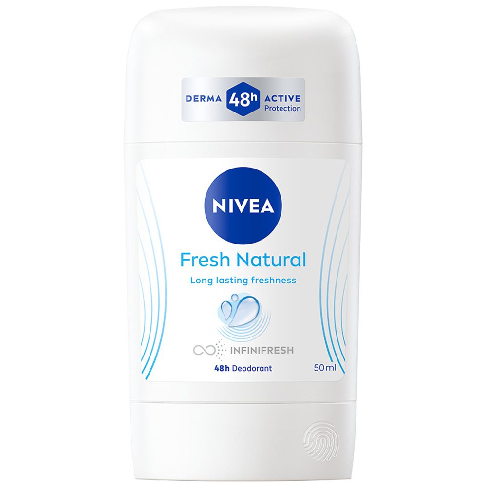 Nivea Nivea Fresh Natural, Antitranspirant als Stift, 50 ml — Inhaltsstoffe und Bewertung