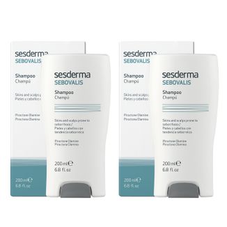 Zestaw Sesderma Sebovalis Classic, szampon przeciwłupieżowy, 2 x 200 ml Zestaw Sesderma Sebovalis Classic, szampon przeciwłupieżowy, 2 x 200 ml - zdjęcie produktu