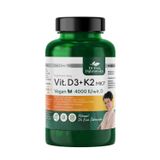 Dr Ewa Dąbrowska Vit. D3 + K2 MK7 Vegan 4000 IU wit. D, 60 kapsułek - miniaturka zdjęcia produktu