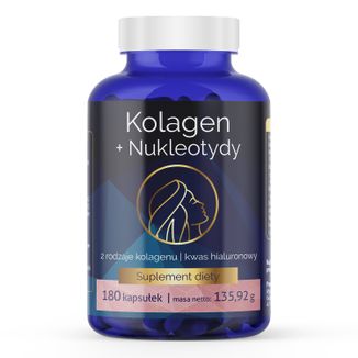 Kolagen + Nukleotydy, 180 kapsułek KRÓTKA DATA - zdjęcie produktu