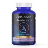 Żeń-szeń + Nukleotydy, 180 kapsułek KRÓTKA DATA - miniaturka zdjęcia produktu
