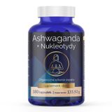 Ashwagandha + Nukleotydy, 180 kapsułek KRÓTKA DATA - miniaturka zdjęcia produktu