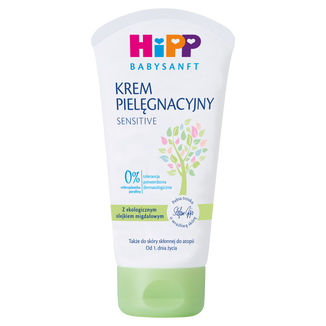 HiPP Babysanft, pielęgnacyjny krem do twarzy i ciała, od 1 dnia życia, 75 ml HiPP Babysanft, pielęgnacyjny krem do twarzy i ciała, od 1 dnia życia, 75 ml - zdjęcie produktu