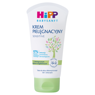 HiPP Babysanft, pielęgnacyjny krem do twarzy i ciała, od 1 dnia życia, 75 ml HiPP Babysanft, pielęgnacyjny krem do twarzy i ciała, od 1 dnia życia, 75 ml - zdjęcie produktu