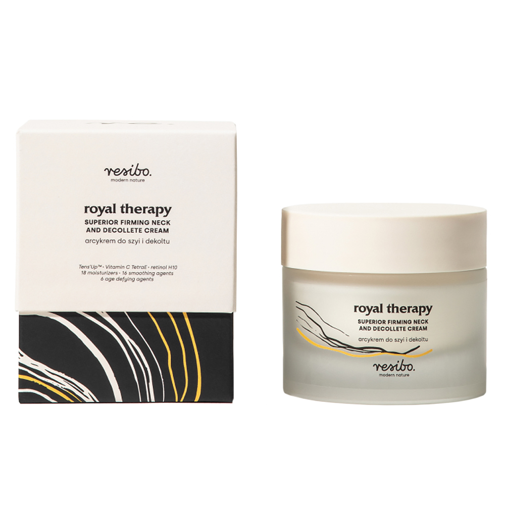 Resibo Resibo Royal Therapy, Creme für den Hals und Dekolleté, 50 ml — Inhaltsstoffe und Bewertung