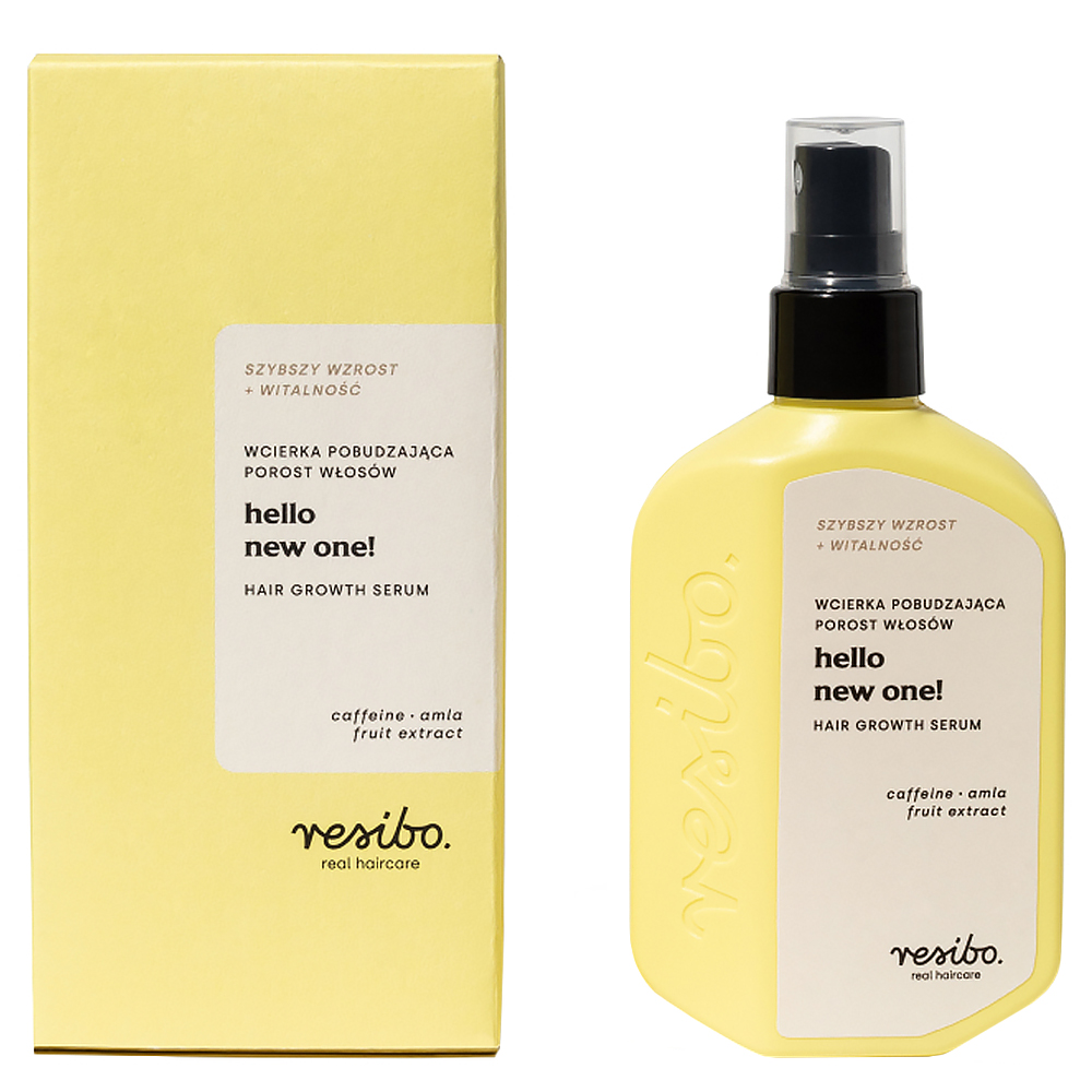 Resibo Resibo Hello New One!, wcierka pobudzająca porost włosów, 90 ml
