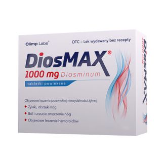 DiosMax 1000 mg, 60 tabletek powlekanych - zdjęcie produktu