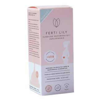 Ferti-Lily, kubeczek wspomagający zapłodnienie, 1 sztuka - zdjęcie produktu