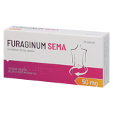 Furaginum SEMA 50 mg, 30 tabletek USZKODZONE OPAKOWANIE - miniaturka zdjęcia produktu
