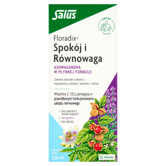 Floradix Spokój i Równowaga, 250 ml - zdjęcie produktu
