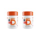 Zestaw ApoD3 Forte 2000 j.m., 2 x 60 kapsułek - miniaturka zdjęcia produktu