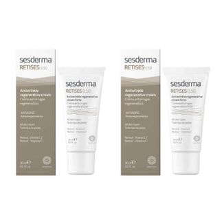 Zestaw Sesderma Retises 0,5% Forte, regenerujący krem przeciwzmarszczkowy, 2 x 30 ml - zdjęcie produktu