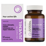 Juvenil Plus Magnez i B6, 60 kapsułek - miniaturka zdjęcia produktu