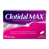 Clotidal Max 500 mg, 1 tabletka dopochwowa - miniaturka zdjęcia produktu