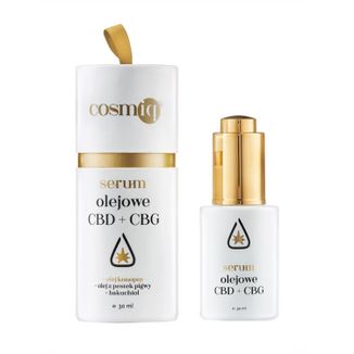 Cosmiq, serum olejowe CBD + CBG, 30 ml - zdjęcie produktu