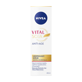 Nivea Vital Soja Anti-Age, ujędrniające serum do twarzy, skóra dojrzała, 40 ml - zdjęcie produktu