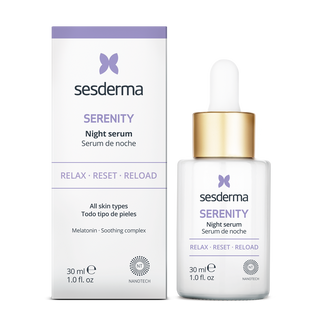 Sesderma Serenity, liposomowe serum do twarzy na noc, 30 ml - zdjęcie produktu