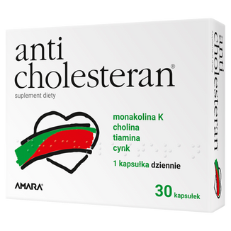 Anticholesteran, 30 kapsułek - zdjęcie produktu