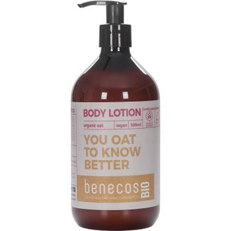 Benecos BIO, balsam do ciała z organicznym owsem, 500 ml - zdjęcie produktu