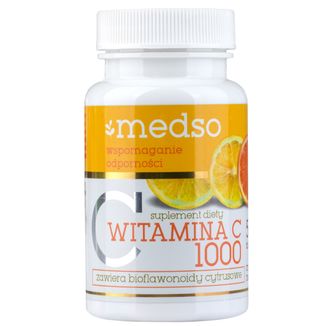 Medso Witamina C 1000 z bioflawonoidami, 50 tabletek - zdjęcie produktu