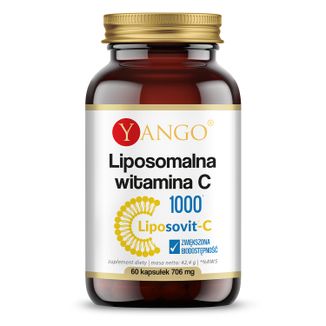 Yango Liposomalna witamina C, 60 kapsułek - zdjęcie produktu