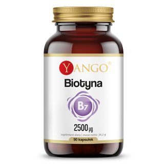 Yango Biotyna 2500 µg, 90 kapsułek - zdjęcie produktu