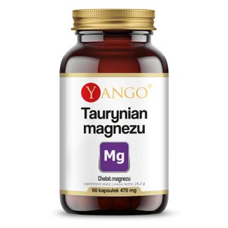 Yango Taurynian Magnezu, 60 kapsułek - zdjęcie produktu